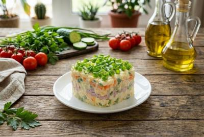 Салат "Грибная сказка"