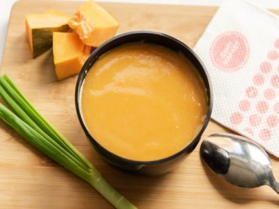 Суп-пюре из тыквы с индейкой