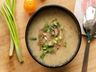 Суп-пюре с грибами