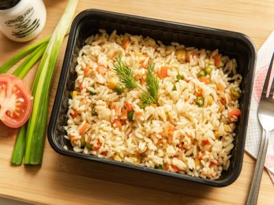 Плов постный