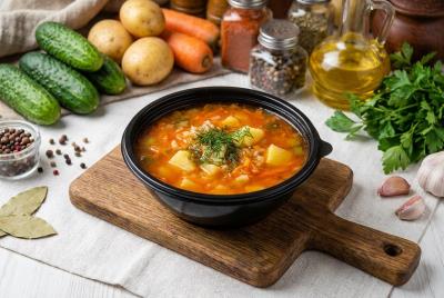 Рассольник постный 