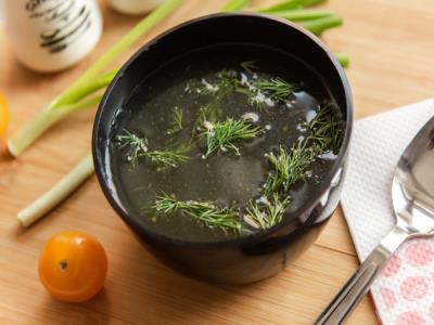 Бульон овощной постный