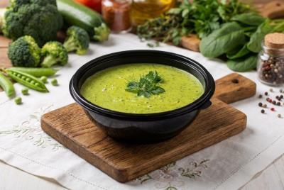 Суп-пюре из шпината