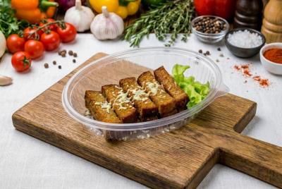 Гренки ржаные чесночные