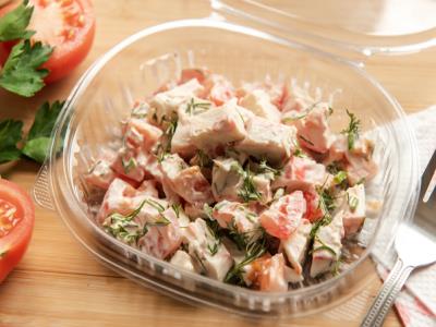 Салат "Красное море"