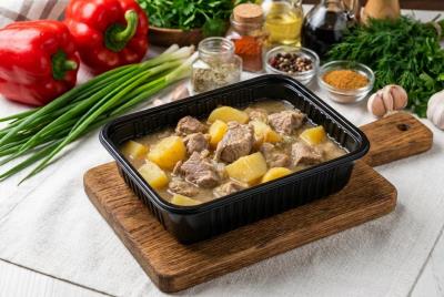 Рагу из индейки с картофелем